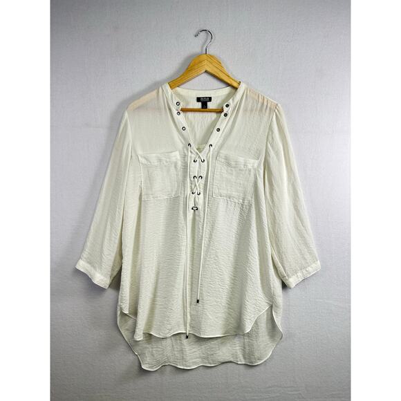 Casual Chic Women's Blouse Bundle: Liz Claiborne & ANA - Beachy Vacations - Picture 2 of 13